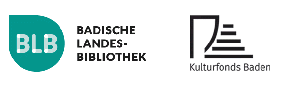Logoi Badische Landesbibliothek und Kulturfonds Baden e. V.