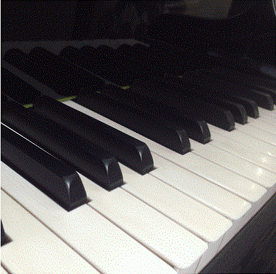 Klavier_Tasten nach oben