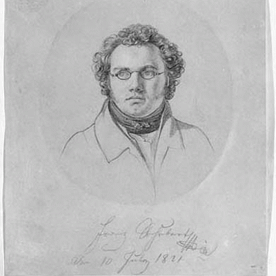 Der Komponist Franz Schubert
